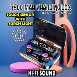 crecro M19 bluetooth earbuds headset wireless earphone 5.3 LED Display M10 Q155 Smart Headphones-image-74