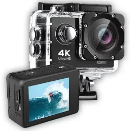 GOOPRO 4K Action Camera 60FPS 16MP with Dual Screen & Waterproof Case 131FT DDR2 2 GB AMD/ATI Chipset 0 bit 2.4 MHz Graphics Card image 2