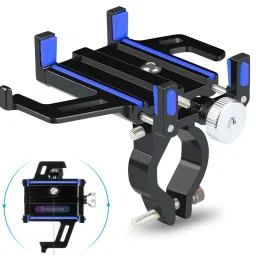 Motorcycle Bike Bicycle MTB Handlebar Mount Aluminum Alloy Mobile Phone Holder Bike Mobile Holder-24