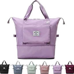 45 L Gym Duffel Bag - Foldable Hand Bag Travel Duffel Bag for Yoga, Women, Girls - Multicolor-image-11