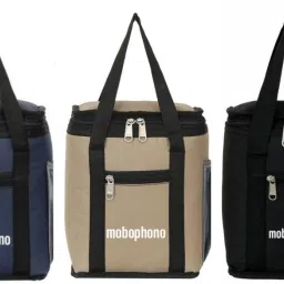 Combo Pack Of 3 (navy blue, Begie, Black) insulated Lunch Bag, Tiffin Bag Unisex Waterproof Lunch Bag-14