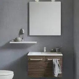luppra 15 × 15 in Frameless Square Wall Mirror Bathroom Mirror-picture-32