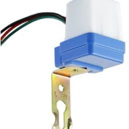 Electronics Crafts AC DC 220V 10A Auto On Off Day/Night Photocell Sensor Light Sensor with Stand-11