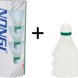 Badminton Feather Shuttlecock 2 BOX for indoor and outdoor sports Feather Shuttle- White-19