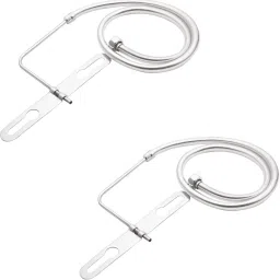 Stainless Steel 1.0 meter Round Nozzle Bidet Jet Spray for Toilet (Set of 2) Faucet Set-image-23