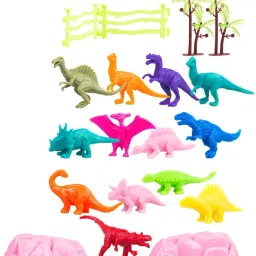 13 Pcs Mini Dinosaur Set Toy Animal Collectible Model Set Action Figure Set Dino-image-13