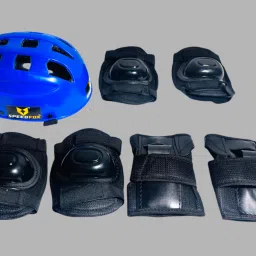 multipurpose sports safety kit for kids– Helmet, Knee/Elbow Pads & Wrist Guards Cycling Kit-image-95