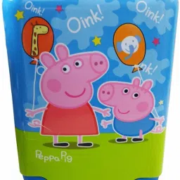 Small Check-in Suitcase (20 inch) 4 Wheels - Blue & Green Peppa Pig Cartoon Printed Trolley Bag for Kid's/Boys/ Girls - Green-image-7