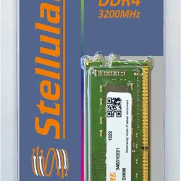STELLULAR 3200/25600MHZ DDR4 8 GB (Dual Channel) Laptop DDR4 SDRAM (ST8GD4-25600S)-image-92