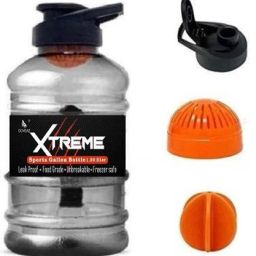 Gym Water Shaker Sports Gallon Bottle 1.5 L with Mixer Ball and Strainer 1500 ml Bottle-picture-10
