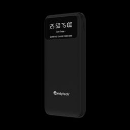 Candytech CTPB10PD 10000 mAh 24W Fast Charging Power Bank (2 Type A & 1 Type C Ports, Digital Display, Black)-1