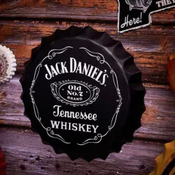 eazywagon Black Metal Jack Daniels Wall Decor-picture-47