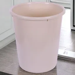 Kuber Industries Beige & Grey 2-Pieces Plastic Garbage Open Dustbins image 5