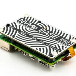 NVMe Base PCIe Extension Hat for Raspberry Pi 5 View image 2