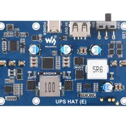UPS HAT (E) for Raspberry Pi, Supports 4x 21700 Li-Ion BatteryView-51