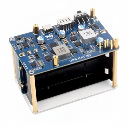 waveshare UPS HAT (E) for Raspberry Pi, Supports 4x 21700 Li-Ion BatteryView image 2