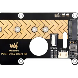 waveshare PCIe To M.2 Adapter Board (D) for Raspberry Pi 5View image 1