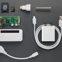 Raspberry Pi Zero W Starter Kit with 16 GB Class 4 SD CardView image 1