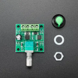 DC Motor PWM Speed Controller for 1.8V 3V 5V 6V 12V at 2AView image 1