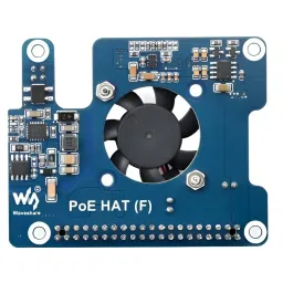 waveshare PoE Power Over Ethernet HAT (F) for Raspberry Pi 5View image 1
