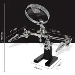 Helping Third Hand Tool with Magnifying GlassView image 2