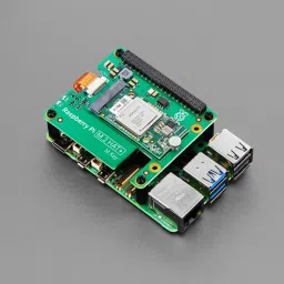 Raspberry Pi AI Kit with M.2 HAT and Hailo AI ModuleView image 3