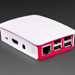 Raspberry Pi 3 Model B+ Case                Red & WhiteView-20