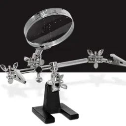 Helping Third Hand Tool with Magnifying GlassView-12