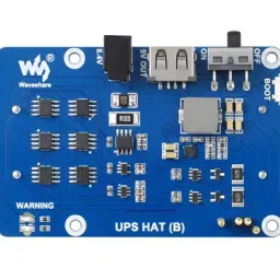 UPS Base HAT (B) for Raspberry Pi, Supports 18650 Li-Ion BatteryView-79