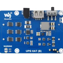 waveshare UPS Base HAT (B) for Raspberry Pi, Supports 18650 Li-Ion BatteryView image 1