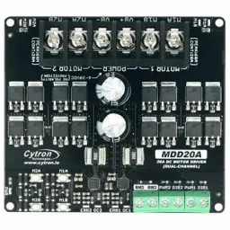 Cytron MDD20A Dual Channel 20A DC Motor DriverView-4