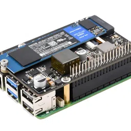 waveshare PCIe To M.2 Adapter with PoE HAT+ (B) For Raspberry Pi 5View image 3