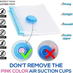 5Pack Vacuum Compression Storage Bags With Pump,Space Saver Sealer Bag ND450 Travel Storage Vacuum Bags-image-49