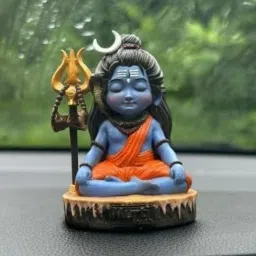 Bal Shiv Multicolour Idol For Car Dashboard and Gifting || Decor Decorative Showpiece-6 cm-2