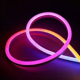 Volt Vision 5 Meters LED Neon Light, Smart App Remote Control with USB,6 Mounting Clips image 2