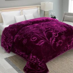 Self Design Double Mink Blanket for Mild Winter-image-5