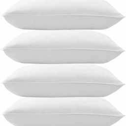 Cotton Solid Sleeping Pillow Pack of 4-23