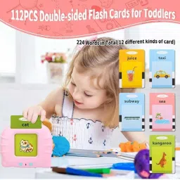 Talking English Words Flash Cards for Kids Early Educational Learning Device-20