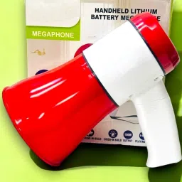 Loud Speaker Trumpets Recording Speaker Horn with USB & SD Card X468 Handheld Megaphone & Recorder Talk Record Play Siren Music and Tour Guide Indoor, Outdoor PA System-27