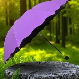 Travel Compact Magic Umbrella 3 Fold Umbrella for Girls, Women_9028 Umbrella-image-58