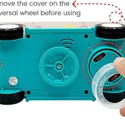 jolary Transparent Gear Bus with Sound and Light Bus Toy for Boys and Girls image 4