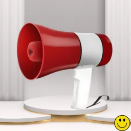 Handheld Megaphone with Siren, Microphone & Rechargeable for Outdoor EventsB138 Megaphone Portable Megaphone Siren Loudspeaker Function &Long Battery BackupI138 Outdoor PA System-22