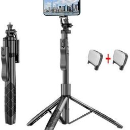 EVAAENTERPRISES Selfie Stick L16 in 360 Degree Full Rotation Single Gimbal for Mobile-10