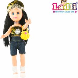 Girl Doll in Western Dress with Accessories Suitable for kids 2 years and Above-image-33