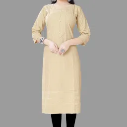 Women Self Design Viscose Rayon Straight Kurta-image-15