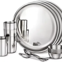 Pack of 16 Stainless Steel Classic Dinner Set-3