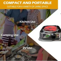 netvull 2000 W Radiant Cooktop Push Button image 3