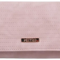 Women Casual Pink Artificial Leather Wallet-image-71