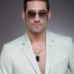 UV Protection Rectangular Sunglasses (Free Size)-picture-2