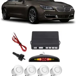 GS56 Silver Car Reverse Parking Sensor with LED Display 4 Sensor G56 Parking Sensor-12